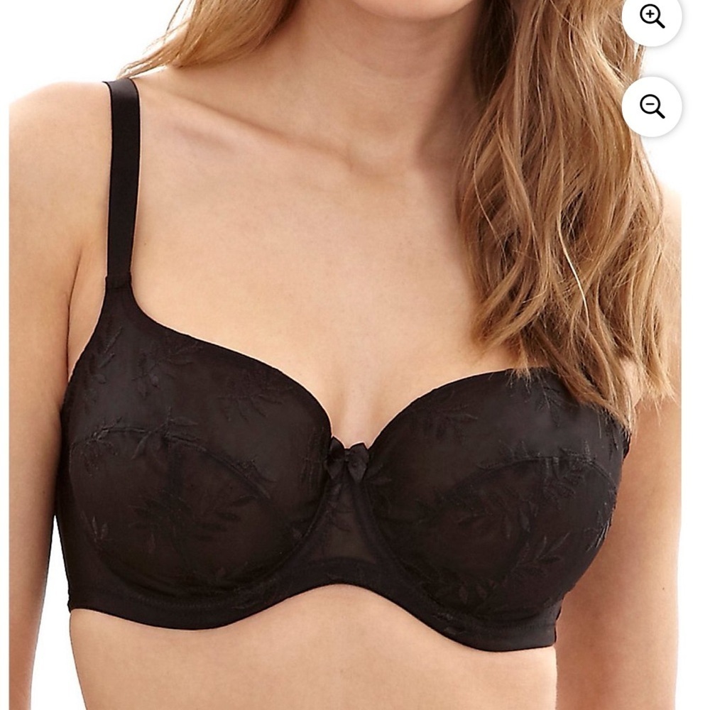 Panche Tango II Underwire Balconnet Bra 3251 Black 32HH